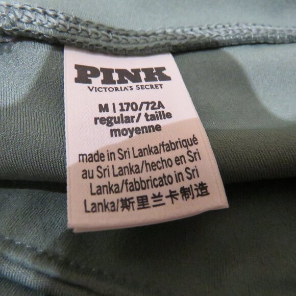 VICTORIA'S SECRET PINK Ultimate Flare Leggings Fresh Forest Green Y2K Lounge - Picture 14 of 14